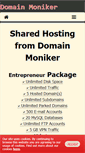 Mobile Screenshot of domainmoniker.com